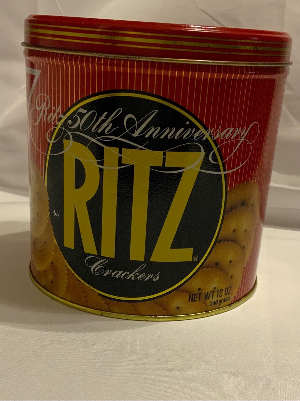 RITZ Red 50th Anniversary Decorative Tin - RITZ Brand